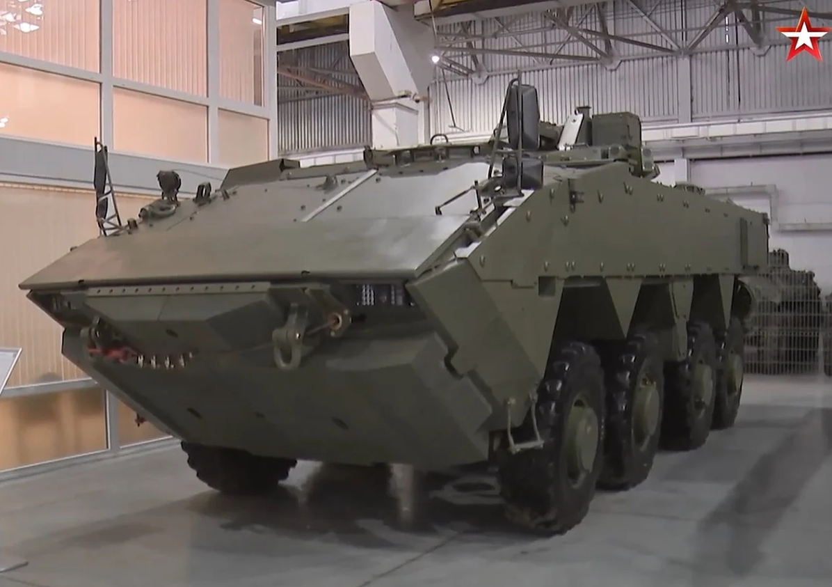 Ngoài ra, hệ thống Module trạm vũ khí điều khiển từ xa Boomerang-Burevestnik cũng được cho là sẽ được tích hợp vào các hệ thống khác như xe bọc thép cứu hộ T-16 trên nền tảng Armata. Ảnh: @ Defence Blog.