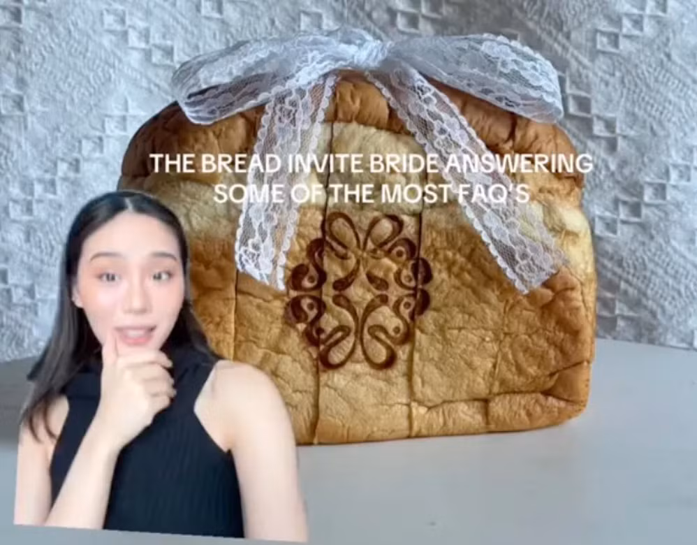 Khi cô dâu Jazmin Reyes và vị hôn phu Miguel Sotto tại Philippines lên kế hoạch cho đám cưới, họ muốn rằng, họ sẽ làm một điều gì đó mới lạ, đặc biệt cho lời mời đám cưới của mình. “Tôi muốn trải nghiệm đám cưới của chúng tôi bắt đầu bằng những lời mời phải độc đáo, mới lạ hơn, không chỉ là trên giấy nữa”, Jazmin Reyes chia sẻ trên TikTok. Ảnh: @Jazmin Reyes.