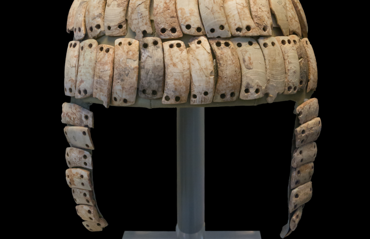 Việc nghiên cứu chuyên sâu về hiện vật này mang đến cái nhìn thú vị về nghề thủ công cổ đại và văn hóa chiến binh có niên đại từ năm 1.500 Trước Công Nguyên. Ảnh: @Bảo tàng Khảo cổ học Pylos.