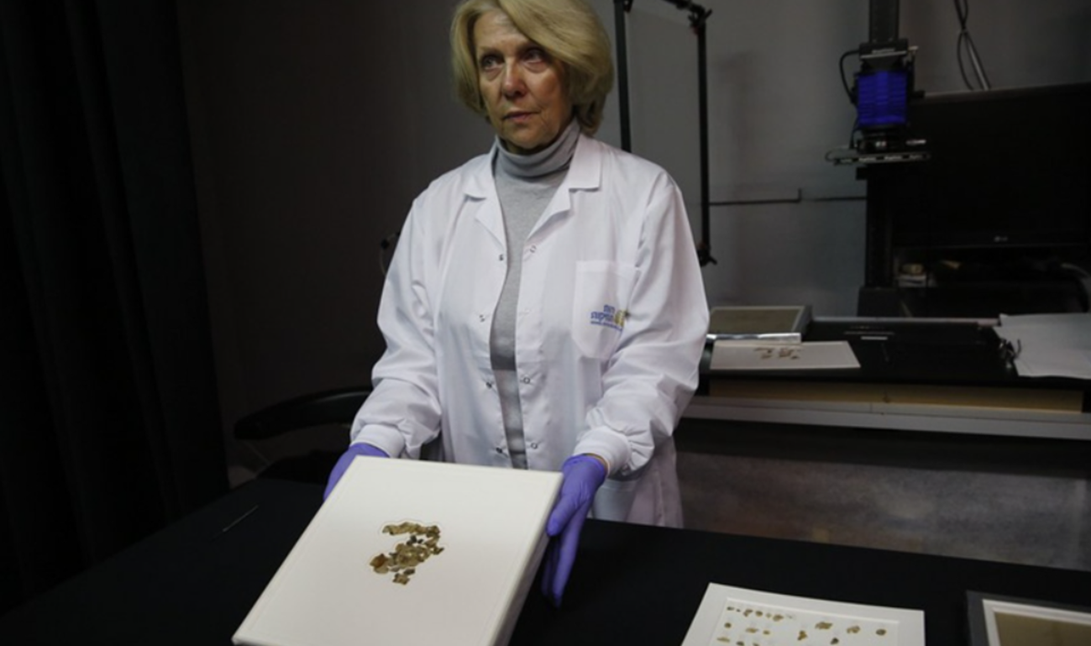 Các vật liệu từ chiếc giỏ đã được phân tích và các nhà nghiên cứu kết luận rằng, chiếc giỏ đan này được sản xuất khoảng 10.500 năm trước, trong Thời Kỳ Đồ Đá Mới Tiền Gốm. Ảnh: @Cơ quan Cổ vật Israel.