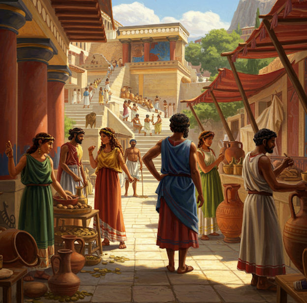 Nổi tiếng với kiến ​​trúc đồ sộ và nghệ thuật sống động, nó thường được coi là nền văn minh đầu tiên ở châu Âu. Ảnh: @Bộ Văn hóa Hy Lạp.