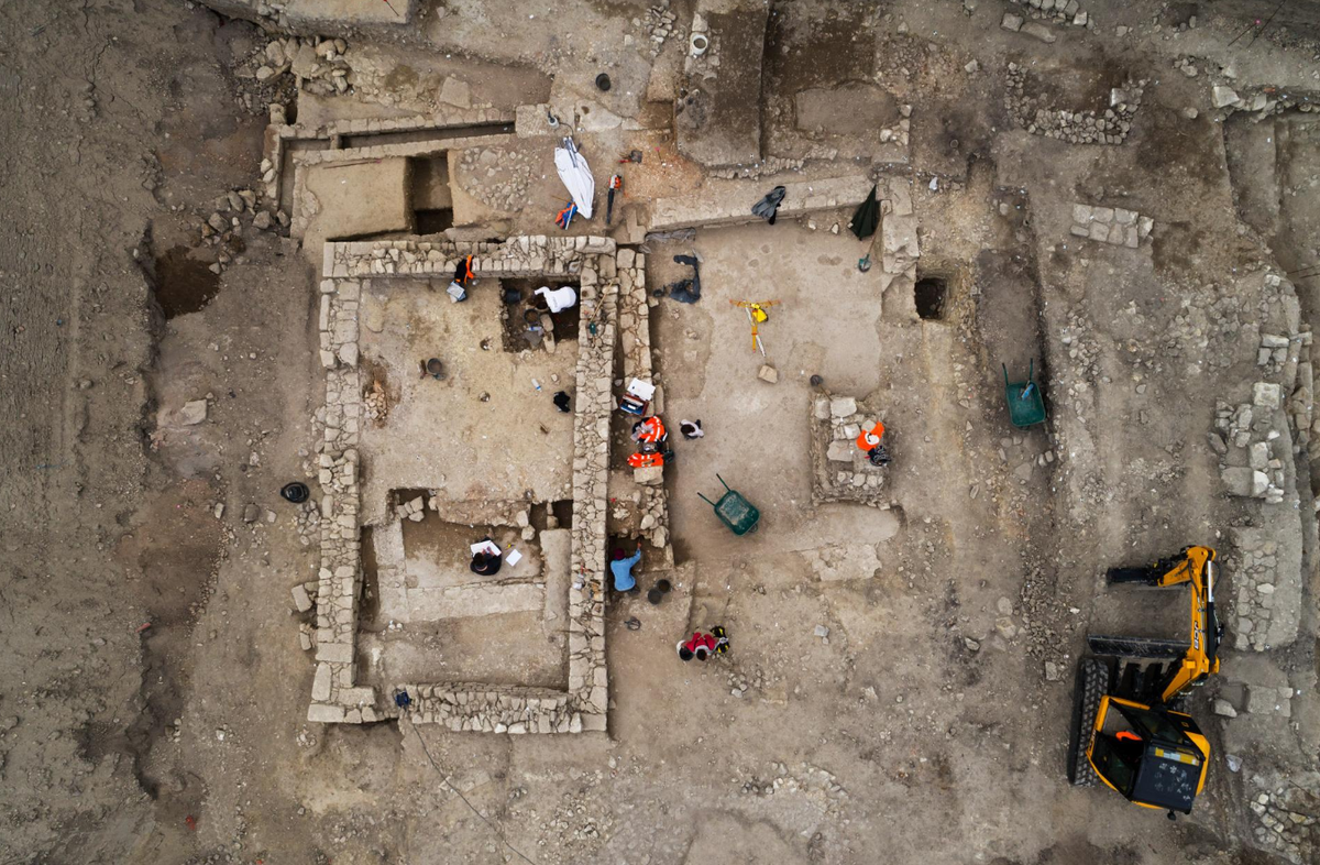 Được biết, khu định cư La Mã Ucetia có niên đại từ năm 70 Sau Công Nguyên. Ảnh: @Viện Nghiên cứu Khảo cổ học Quốc gia Pháp.