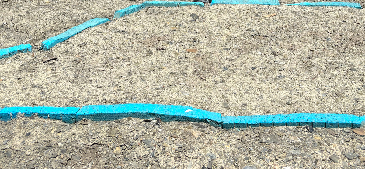 Vào năm 2017, di tích lịch sử Mapu Tsho được người dân địa phương phát hiện trong một dự án xây dựng đường. Ảnh: @Palden Nyima và Daqiong/chinadaily.