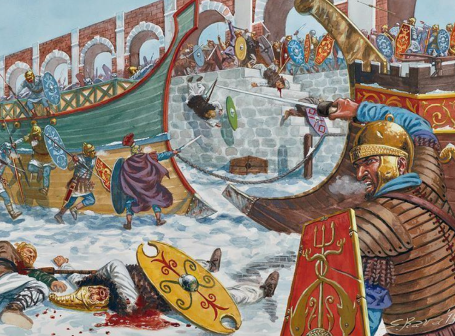 Tháp đóng vai trò quan trọng trong việc bảo vệ Đế chế La Mã trong Chiến tranh Marcomanni (năm 166–180 Sau Công nguyên). Đây là giai đoạn hỗn loạn chứng kiến quân đội La Mã giao tranh với các bộ lạc German như Marcomanni, và người Sarmatia du mục từ các khu vực ngày nay thuộc Nga và Đông Âu. Ảnh: @Viện Khảo cổ học Zagreb.