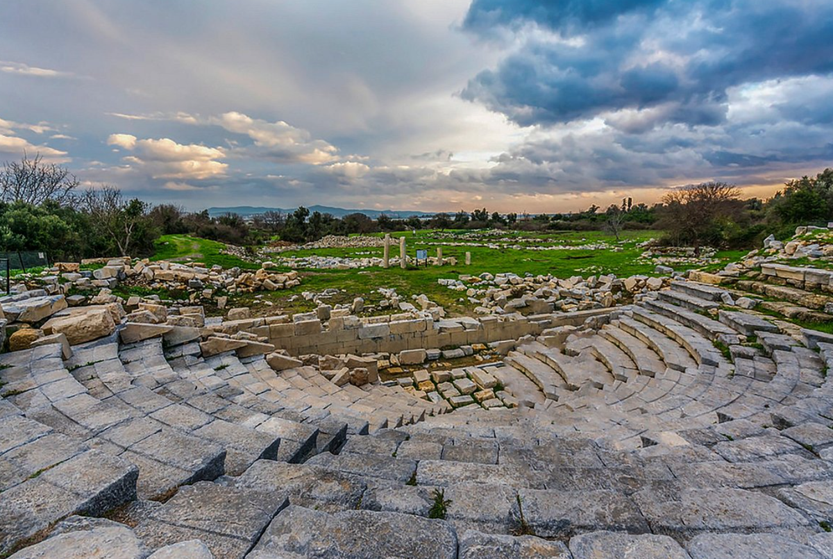 Mặc dù ngày nay chỉ còn lại tàn tích, nhưng hơn hai nghìn năm trước, thành phố này là một vùng đất có tầm quan trọng to lớn. Ảnh: @Mantha Zarmakoupi.