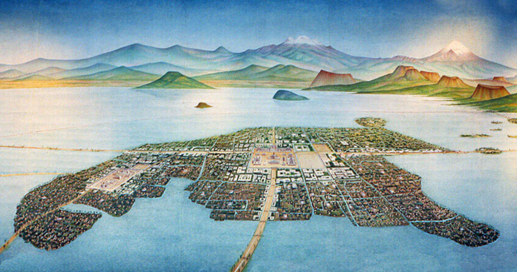 Khi tiến hành thăm dò, khai quật tại Khu định cư Tenochtitlan này, các chuyên gia đến từ Viện Nhân chủng học và Lịch sử Quốc gia Mexico bất ngờ tìm thấy một vật thể lạ. Ảnh: @Viện Nhân chủng học và Lịch sử Quốc gia Mexico.