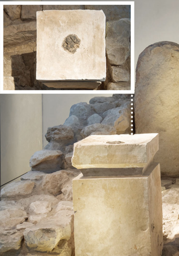 Nhóm nghiên cứu cũng tìm thấy các chất cặn hữu cơ có trong phân động vật, cho thấy bột cần sa đã được trộn với phân để dùng cho một mục đích nghi lễ nào đó. Việc phát hiện cần sa trên bàn thờ nhỏ này là một điều bất ngờ đối với nhóm nghiên cứu. Ảnh: @Bảo tàng Israel.