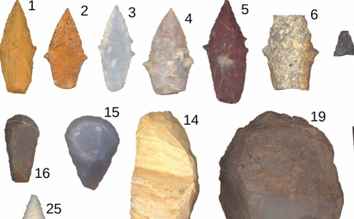 Các kỹ thuật thăm dò, phân tích khảo cổ học chuyên sâu cho thấy, hai người mất được chôn cùng với các công cụ săn bắn. Ảnh: @Randall Haas.