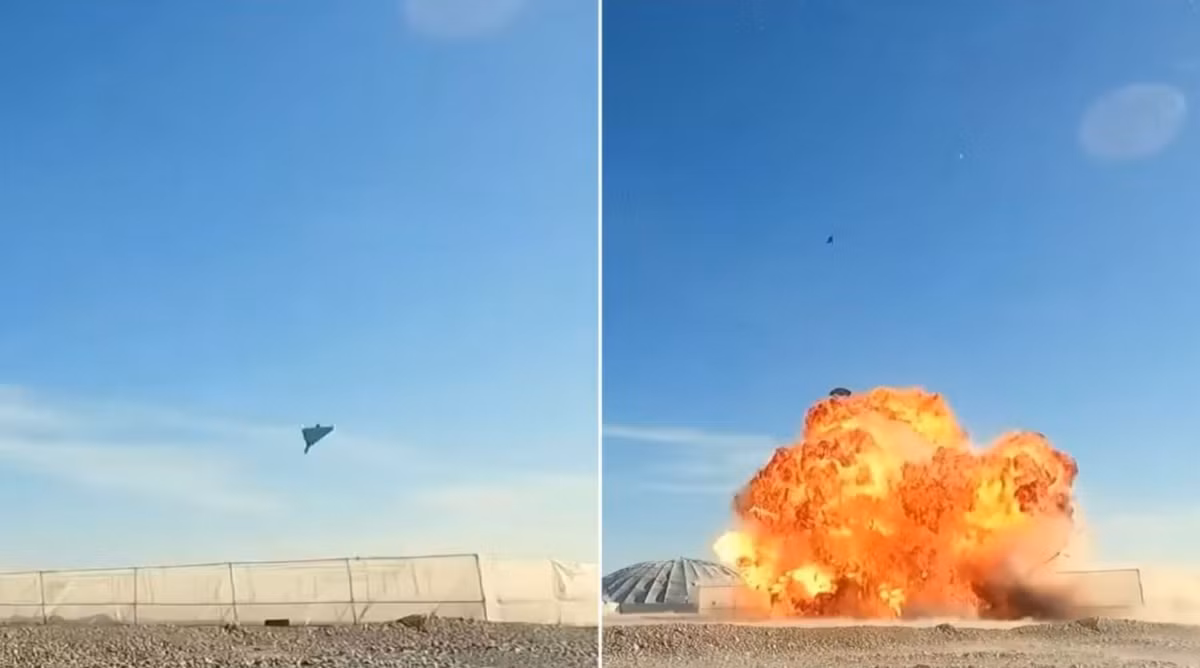 Việc sở hữu máy bay không người lái cảm tử Shahed-136 sẽ giúp Triều Tiên có khả năng tấn công mục tiêu ở bất kỳ nơi nào tại Hàn Quốc, và có khả năng tấn công với số lượng lớn. Chúng có thể áp đảo hệ thống phòng không của Hàn Quốc, mở đường cho các cuộc tấn công bằng các loại đạn dược khác. Ảnh: @ Defence Security Asia.