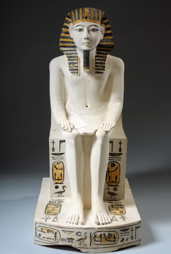 Amenhotep I, vị vua thứ hai của triều đại thứ 18 của Ai Cập, trị vì từ khoảng năm 1526 đến 1506 Trước Công Nguyên. Nổi tiếng với triều đại hòa bình và thịnh vượng, Amenhotep tiếp nối bước chân của cha mình, Ahmose I, người đã đánh đuổi quân xâm lược Hyksos và thống nhất Ai Cập. Ảnh: @Cicero Moraes.