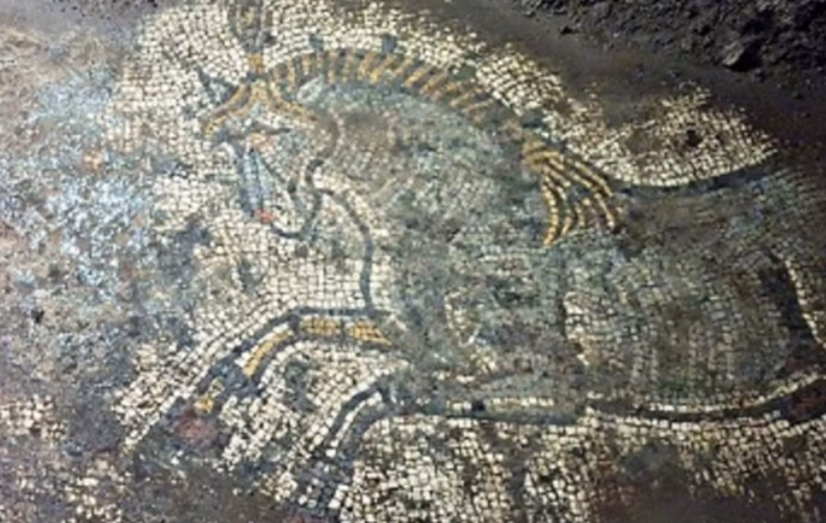 Các nhà sử học nghệ thuật mô tả tác phẩm này là một ví dụ điển hình của nghệ thuật khảm cuối thời La Mã cổ đại, nó đặc trưng bởi những hình ảnh tự nhiên, đậm sắc thái chuyển động và có đường viền đậm nét. Ảnh: @Bảo tàng Mardin.