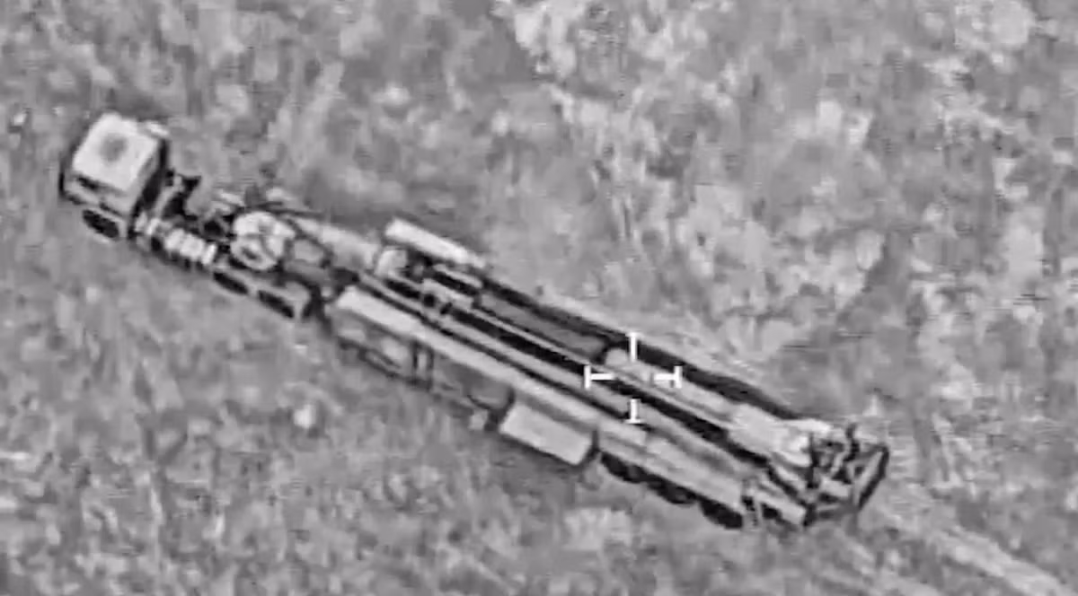 Trong động thái mới nhất, quân đội Israel tuyên bố đã phá hủy một phần ba bệ phóng tên lửa đất đối đất tầm xa của Iran, kể từ khi cuộc xung đột bắt đầu từ hôm 13/6. Ảnh: @ The War Zone.