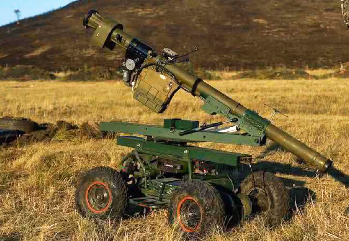 Giải pháp tạm thời này là một phần trong kế hoạch ứng phó chiến tranh tổng thể của Ukraine, nơi các đơn vị tiền tuyến thường xuyên tái sử dụng và kết hợp vũ khí hiện có để chống lại các mối đe dọa từ trên không và máy bay không người lái của Nga. Ảnh: @Lữ đoàn cơ giới số 28 của Ukraine.