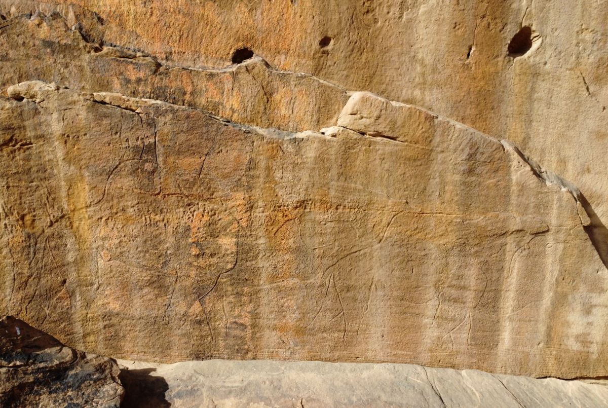 Trước khám phá này, sự hiện diện đầu tiên của con người trong khu vực đã được ghi nhận tại các di chỉ Thời Kỳ Đồ Đá Mới từ 10.000 năm trước. Giờ đây, các bản chạm khắc đá có niên đại 12.000 năm tuổi, trở thành bằng chứng cho thấy con người cư trú trong khu vực này sớm hơn 2.000 năm so với trước đây. Ảnh: @Viện Địa nhân học Max Planck.