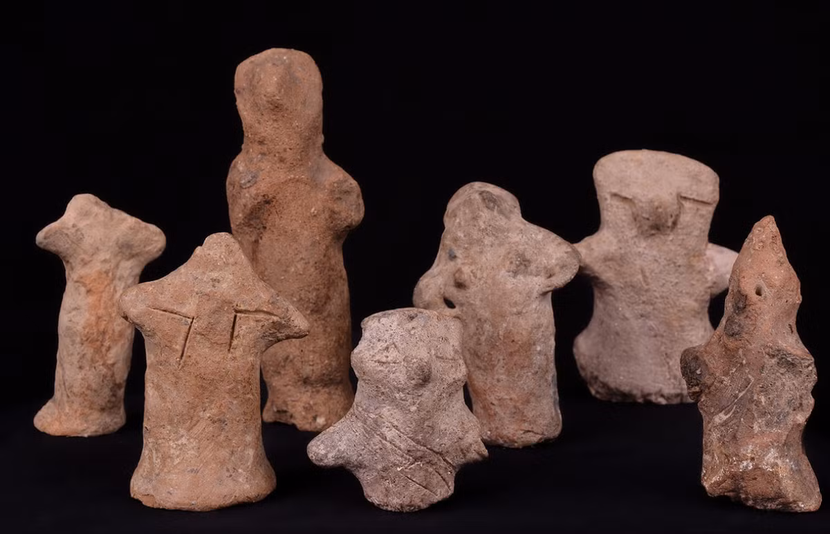 Những bức tượng này tuy đơn giản, nhưng rõ ràng là đồ chơi đất sét dành cho trẻ em. Ảnh: @Văn phòng Di sản Văn hóa Nhà nước Đức.