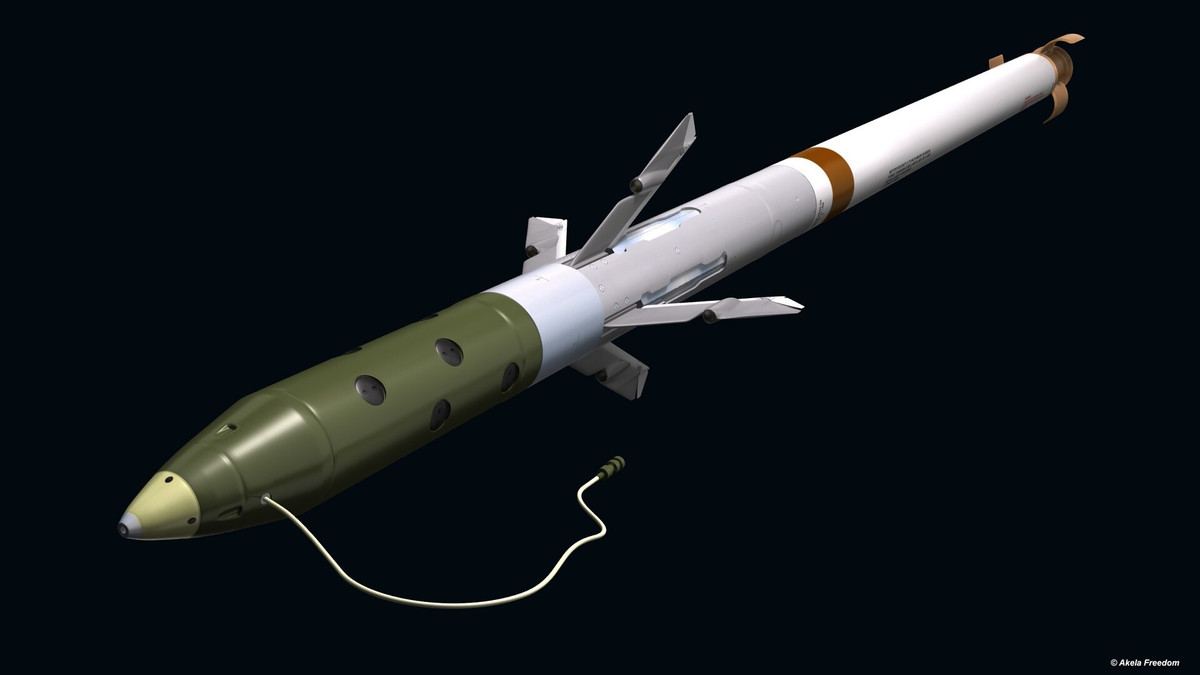 AGR-20F là phiên bản APKWS II tối ưu hóa cho nhiệm vụ không đối không, còn có biệt danh FALCO. Loại tên lửa này sử dụng động cơ rocket 70mm Hydra-70, kết hợp bộ dẫn đường laser ở giữa, cùng đầu đạn tích hợp ngòi nổ cận đích và thuật toán điều khiển tối ưu để tiêu diệt UAV hay mục tiêu tốc độ thấp.