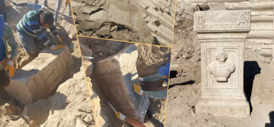 Các chuyên gia tuyên bố rằng, những hiện vật lịch sử này sẽ được đưa đến Bảo tàng Khảo cổ học Konya sau khi bảo trì và phục hồi. Ảnh: @Đại học Selçuk.