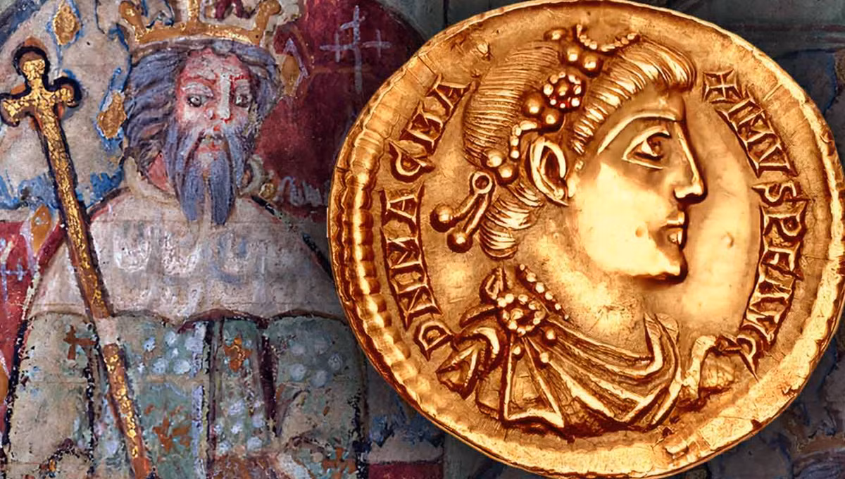 Những đồng tiền này hiếm đến mức có thể không phải là tiền xu lưu hành, mà chúng chỉ được các hoàng đế trao tặng cho các cận thần được sủng ái trong các buổi lễ. Ảnh: @Đại học Verona.