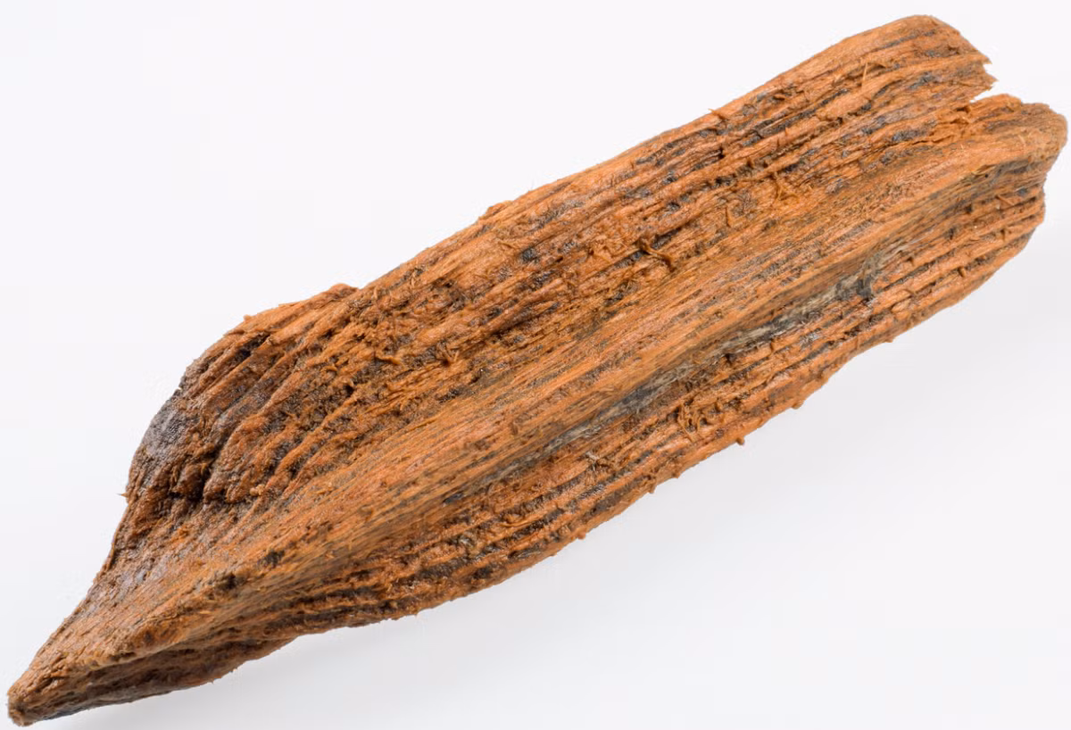 Nó có mũi thuyền nhô cao và một lỗ ở giữa để có thể lắp cột buồm có cánh buồm. Ảnh: @Bảo tàng Đại học Khoa học và Công nghệ Na Uy.