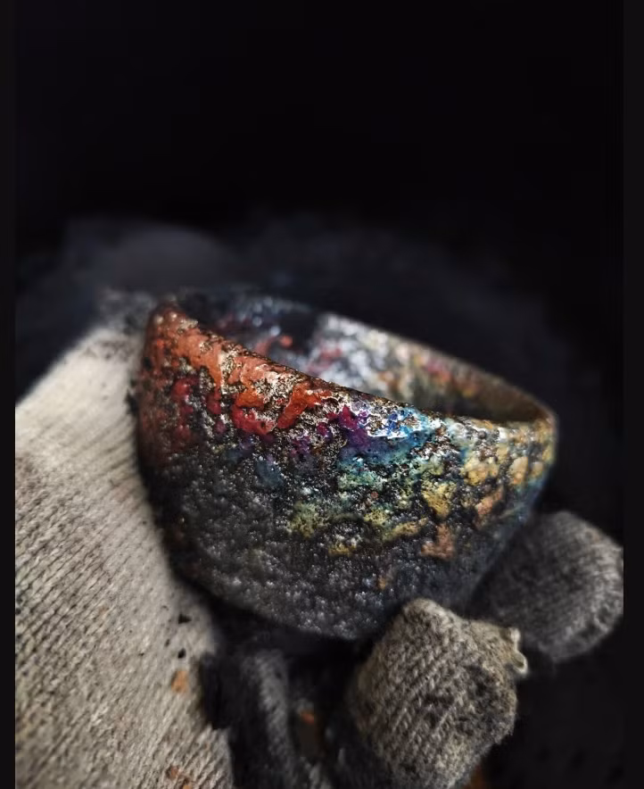 Loại đất sét này được người dân địa phương gọi là đất sét Baishan, là nguyên liệu chính để làm đồ gốm Doanh Tĩnh. Ảnh: @chinadaily.