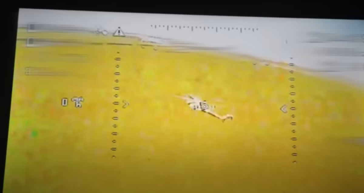 Đoạn video cung cấp những chi tiết thú vị về cách thức và phương tiện họ sử dụng để tấn công hai trực thăng Nga đang bay vào năm ngoái gây chấn động vào thời điểm đó. Ảnh: @Cơ quan An ninh Ukraine.