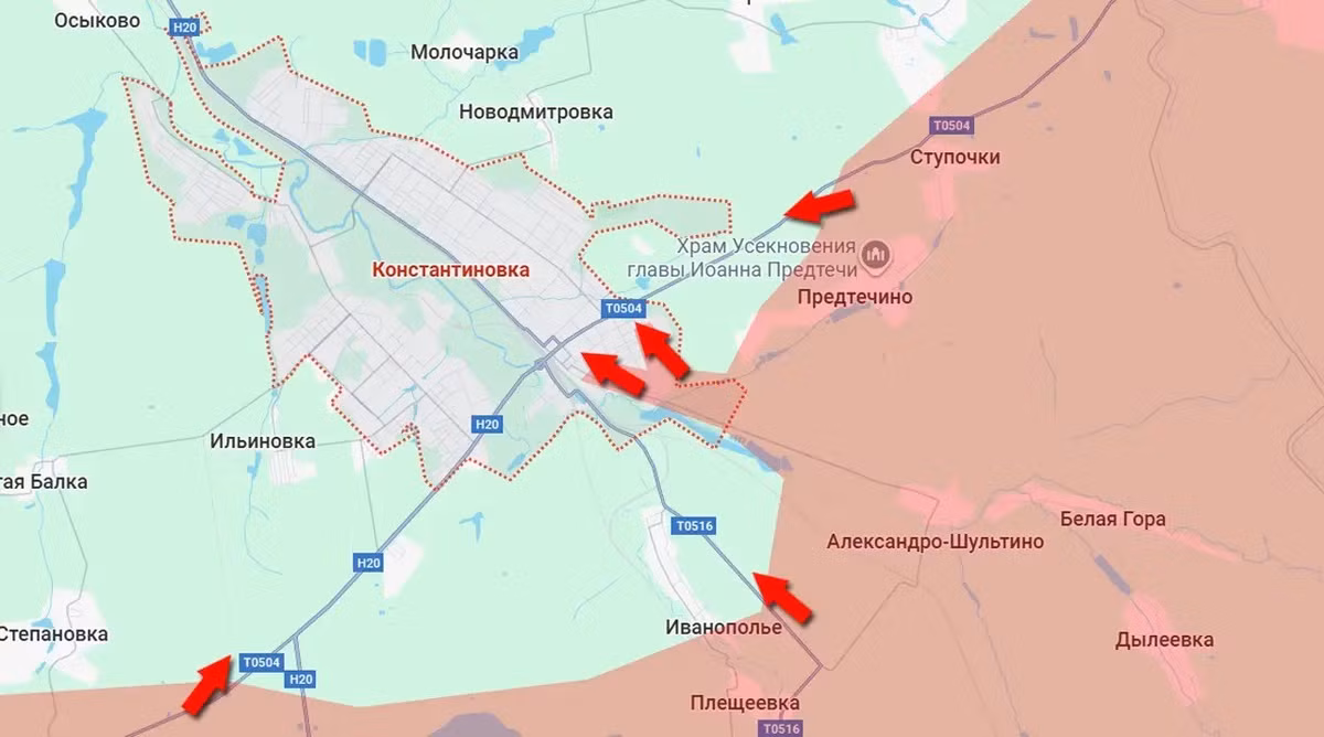 Trong nhiều tuần qua, giới phân tích đã cảnh báo về khả năng Nga mở rộng mũi tấn công dọc theo khu vực tiếp xúc phía nam Kostiantynivka. Chỉ cần phòng tuyến nơi này suy yếu, thế trận bảo vệ Sloviansk - Kramatorsk có thể lập tức lung lay, đẩy toàn bộ hệ thống phòng ngự của Ukraine vào tình thế rủi ro chiến lược nghiêm trọng.