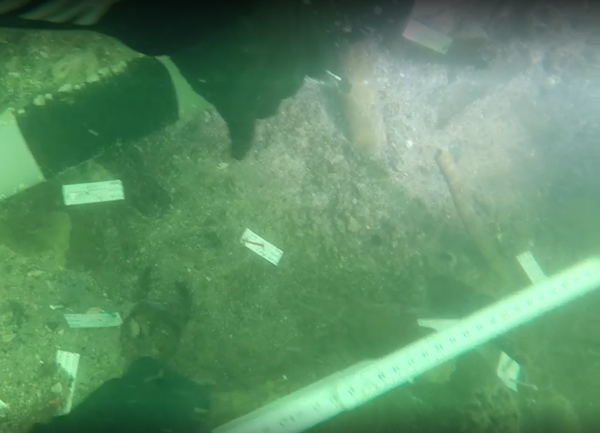 Ước tính nghĩa trang này đã 7.000 năm tuổi. Ảnh: @Cục Nghiên cứu Khảo cổ học Mỹ.