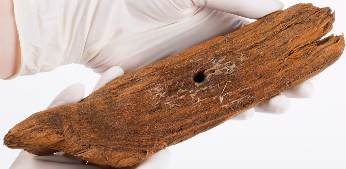 Về cơ bản, chiếc thuyền đồ chơi được chạm khắc rất tỉ mỉ. Ảnh: @Bảo tàng Đại học Khoa học và Công nghệ Na Uy.