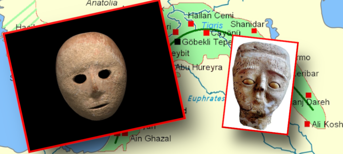 Chiếc mặt nạ này đã được Đơn vị chống cướp thuộc Cơ quan Cổ vật Israel (IAA) thu hồi và chuyển đến Sở Khảo cổ học thuộc Chính quyền Dân sự ở Judea để nghiên cứu. Ảnh: @Yonatan Sindel/Flash90.