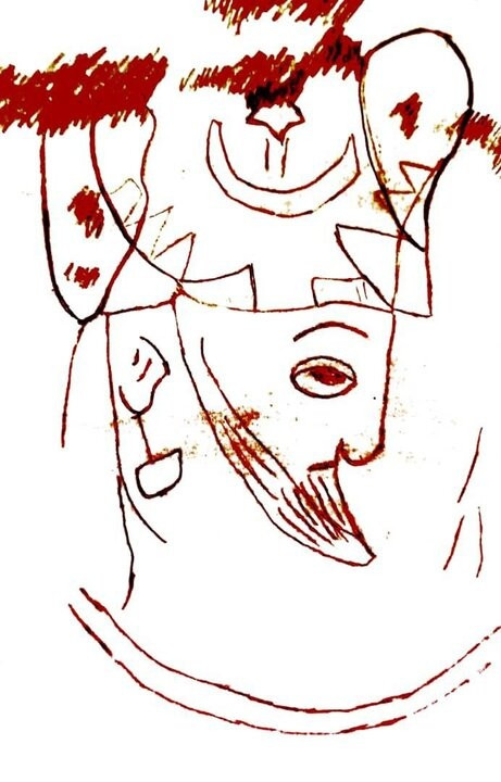 Abolhassan Atabaki, một nhà khảo cổ học và sử học, cho biết các yếu tố thiết kế này phản ánh rất sát những yếu tố từng được thấy trên vương miện của các vị vua cuối triều đại Sasanian. Ảnh: @Abolhassan Atabaki.