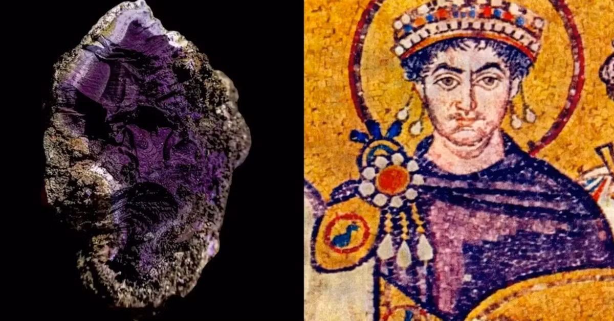 Theo đánh giá của các chuyên gia thuộc Đại học Paris Lodron Salzburg, xưởng nhuộm màu tím này được sử dụng vào cuối Thời Kỳ Đồ Đồng cách đây 3.600 năm trước. Ảnh: @Đại học Paris Lodron Salzburg.