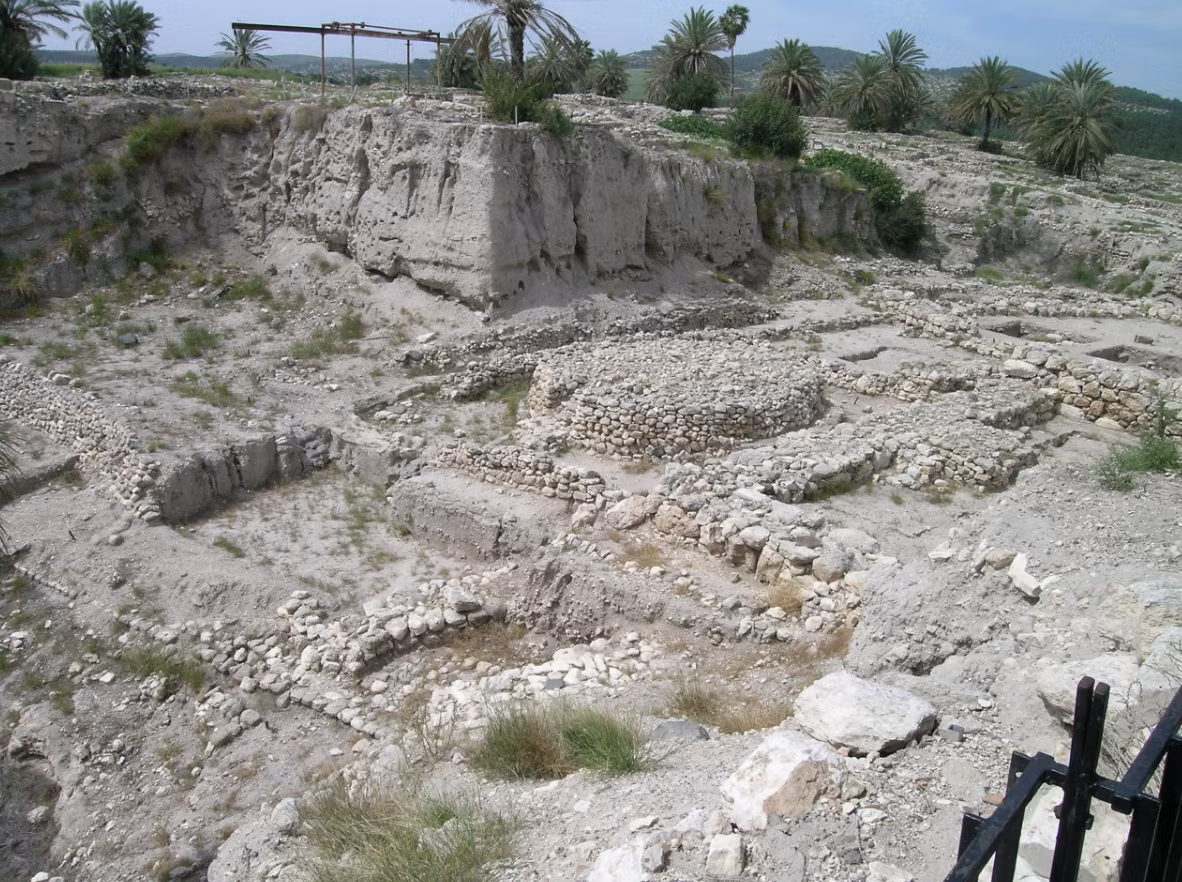 Gần Tel Megiddo của thành phố cổ Armageddon ở miền bắc Israel, các chuyên gia đến từ Cơ Quan Cổ Vật Israel bất ngờ tìm thấy một hiện vật lạ. Ảnh: @Cơ Quan Cổ Vật Israel.