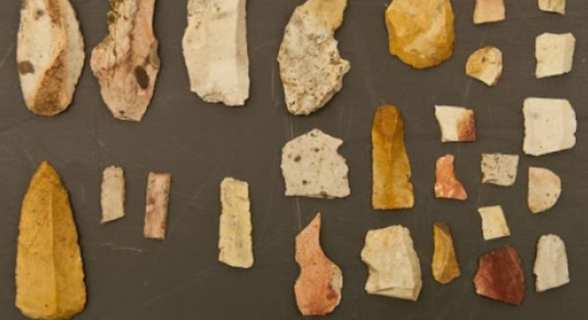 Các nhà khảo cổ đến hiện trường đã thu thập và kiểm tra các hiện vật. Ảnh: @Swissinfo.