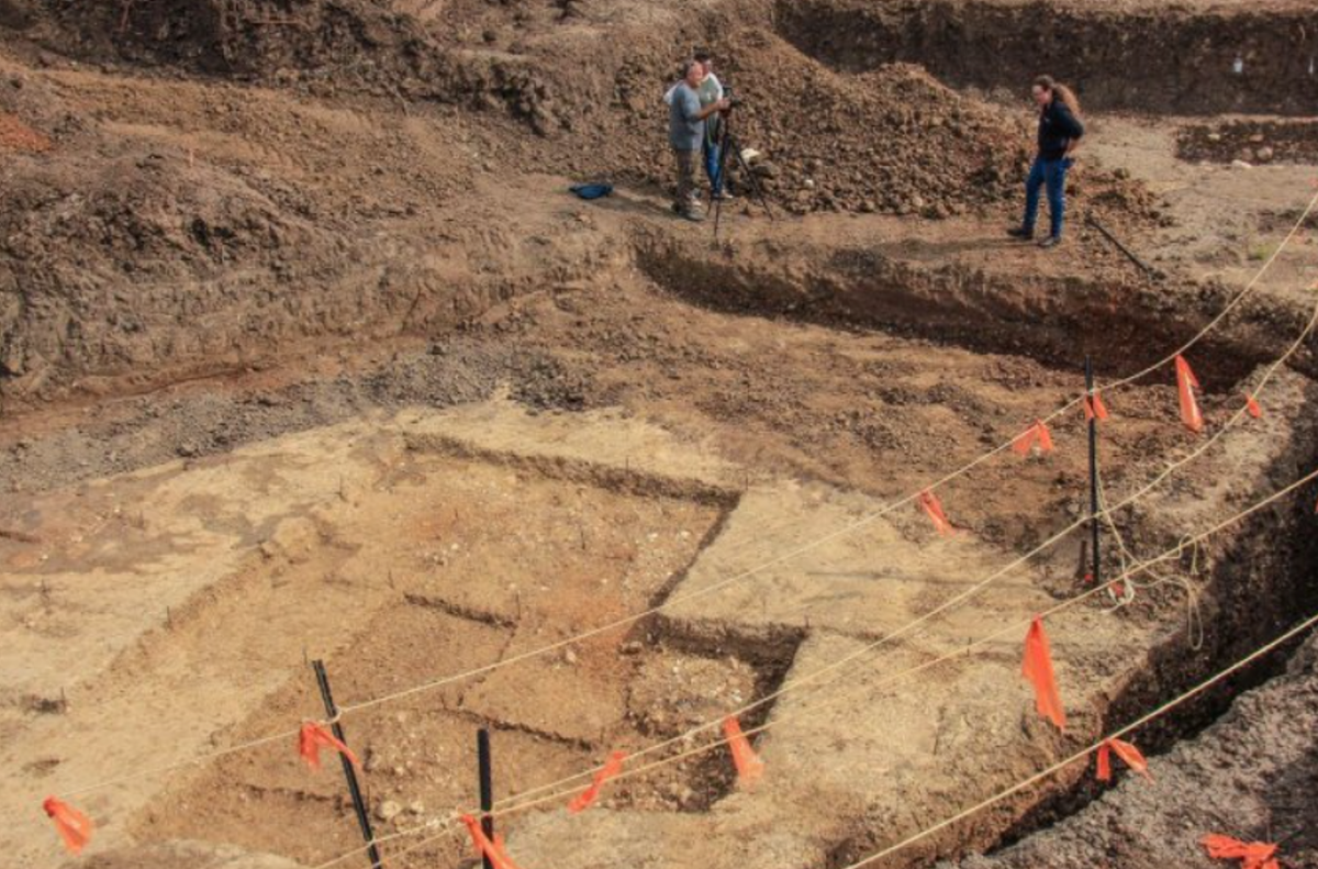 Vào thời cổ đại, tại khu vực này có một con sông và thảm thực vật phong phú. Ảnh: @Đại học Tel Aviv.