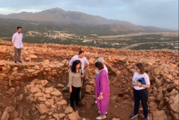 Cấu trúc này thuộc nền văn minh Minoan. Ảnh: @Bộ Văn hóa Hy Lạp.