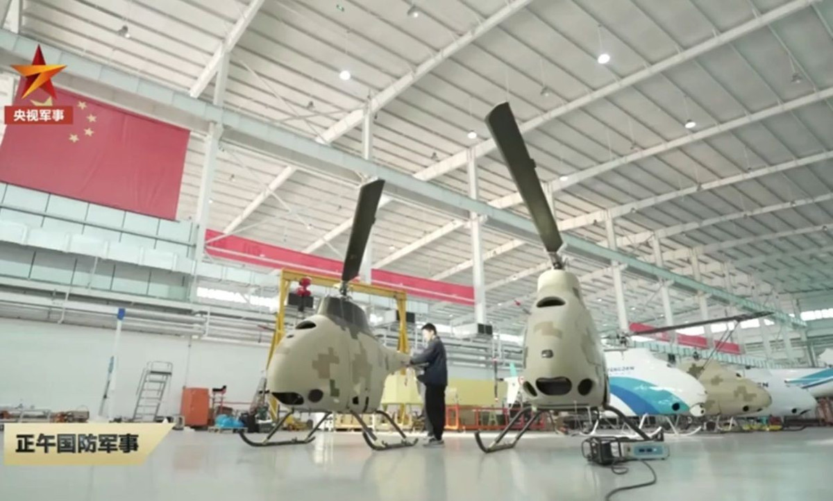 Máy bay Meyu Arrow đã được nâng cấp để hoạt động trong địa hình khắc nghiệt và môi trường không khí loãng. Ảnh: @CCTV.