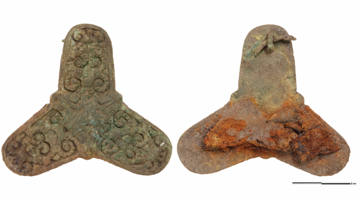 Theo chuyên gia khảo cổ Michael Borre Lundø, người phụ nữ này được chôn cất trong chiếc xe ngựa mà bà có thể đã dùng để di chuyển trong quá khứ. Ảnh: @Bảo tàng Odense.