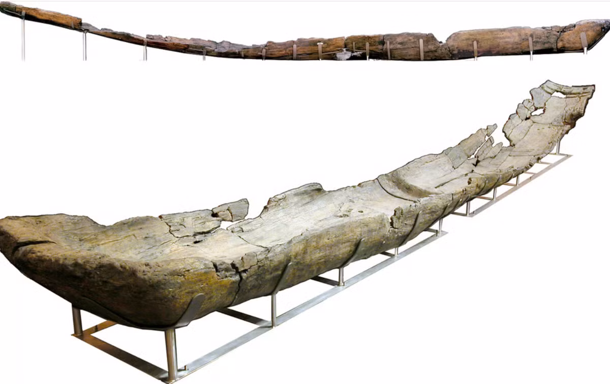 Các nhà nghiên cứu đến từ Hội đồng nghiên cứu quốc gia Tây Ban Nha cho biết: "Những chiếc xuồng này là ví dụ điển hình về xuồng thời tiền sử, mà việc chế tạo đòi hỏi sự hiểu biết chi tiết về thiết kế kết cấu và đặc tính của gỗ, bên cạnh chuyên môn kỹ thuật khéo léo phục vụ cho mục đích di chuyển trên biển Địa Trung Hải". Ảnh: @Hội đồng nghiên cứu quốc gia Tây Ban Nha.