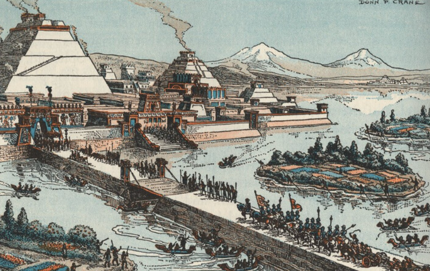 Khu định cư này đã trải qua sự phát triển nhanh chóng, biến thành một thành phố-quốc gia hùng mạnh và trở thành một phần không thể thiếu của Liên minh Ba bên cùng với Texcoco và Tlacopan. Ảnh: @Viện Nhân chủng học và Lịch sử Quốc gia Mexico.