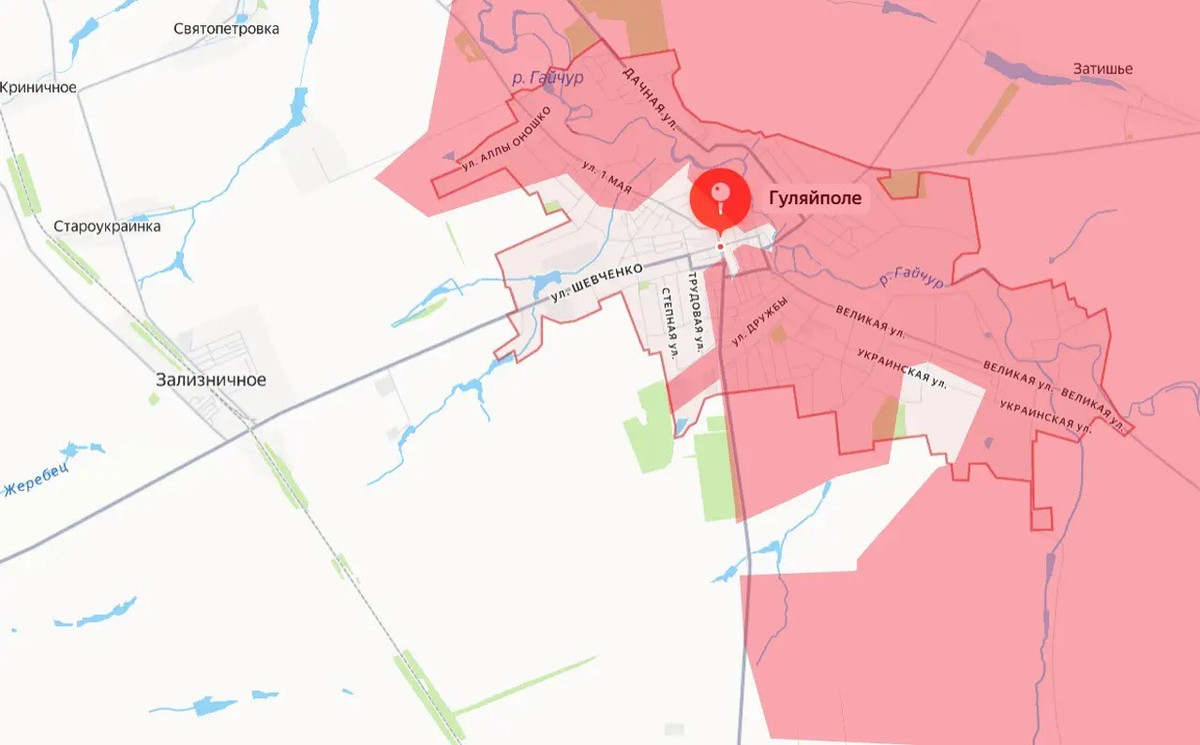 Một diễn biến đáng chú ý khác là tuyên bố của Nga về việc đã kiểm soát sở chỉ huy, của một đơn vị thuộc Lực lượng Vũ trang Ukraine tại Huliaipole. Thông tin này được lan truyền kèm theo các đoạn video do binh sĩ Nga công bố, song hiện vẫn chưa thể được xác minh một cách độc lập từ các nguồn trung lập.