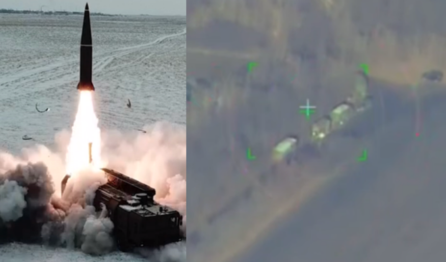 Các đoạn clip mới vào tháng 7/2024 đã xác nhận việc phá hủy hai khẩu đội Patriot ở khu vực Odessa. Vào ngày 11/8, ba khẩu đội Patriot khác và một radar AN/MPQ-65 được báo cáo là đã bị phá hủy trong các cuộc tấn công bằng Iskander-M. Ảnh: @Military TV.