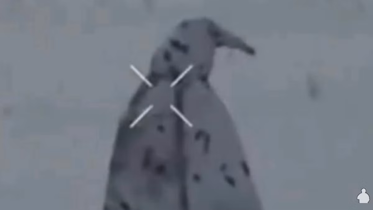 Vụ việc đã làm nổi bật những hạn chế của việc ngụy trang bằng hình ảnh trước hoạt động giám sát bằng máy bay không người lái do các đơn vị Ukraine sử dụng ở tiền tuyến. Ảnh: @Defence_blog.