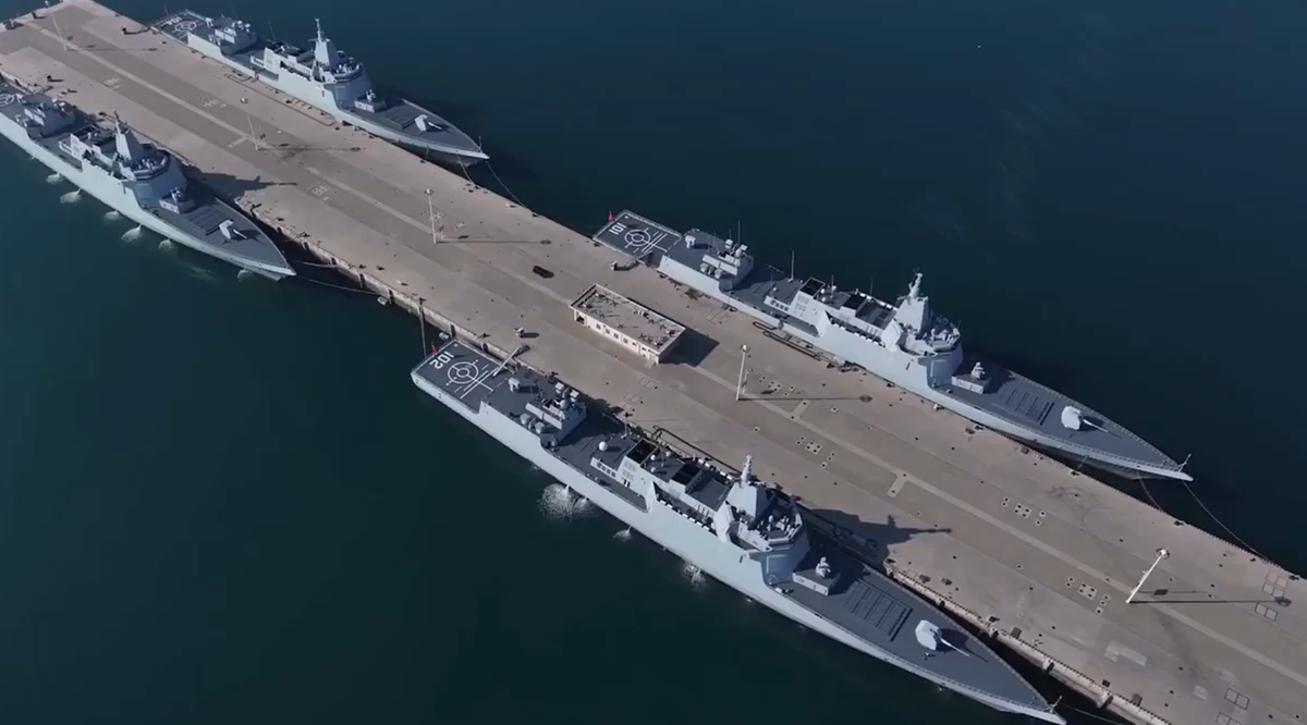 Mới đây, Hải quân Quân Giải phóng Nhân dân Trung Quốc (PLAN) tiếp tục đẩy mạnh việc xác thực hoạt động của các tàu khu trục lớn nhất của mình. Ảnh: @China_Navy.