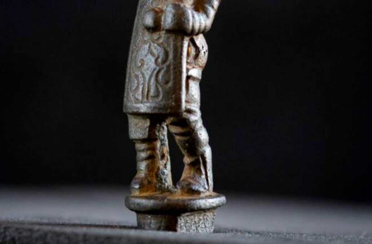 Thật tuyệt vời vì cán dao hoàn toàn nguyên vẹn. Việc tìm thấy một hiện vật được bảo quản tốt và thú vị như vậy là điều đáng chú ý. Ảnh: @Bảo tàng Corbridge Roman Town.