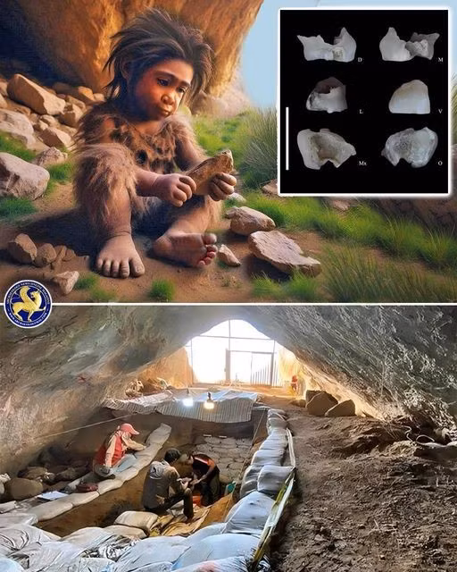 Bộ hài cốt này có thể có niên đại lên tới 700.000 năm, điều này biến đây trở thành bằng chứng lâu đời nhất về sự cư trú của con người từng được ghi nhận trên cao nguyên Iran. Ảnh: @monaoryat9.