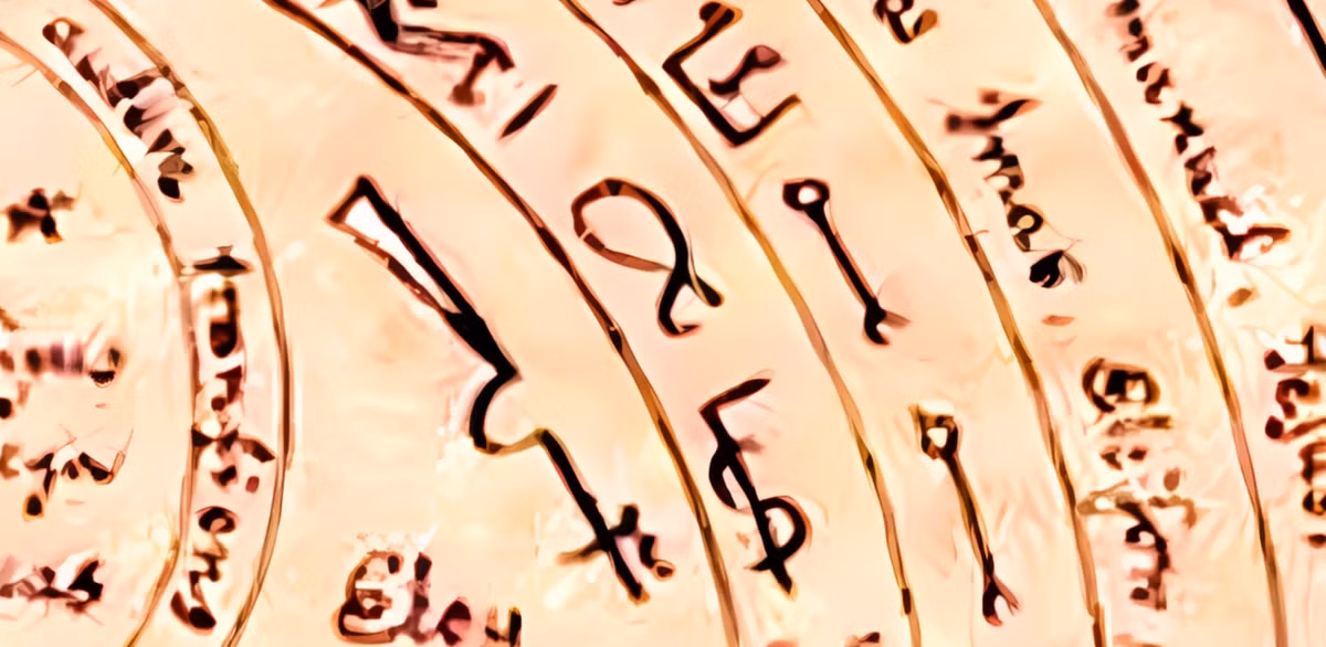 Hoặc là “Ăn chay vào thứ Sáu đầu tiên của Trăng Non cho đến khi các vì sao hiện đầy bầu trời. Mặc quần áo tươm tất, giày và mũ mới rồi đến phòng lúc mười giờ tối mà không báo cho ai biết. Hãy làm cho căn phòng tràn ngập khói thuốc, và bày biện bàn ăn với đĩa, bánh mì, bình hoa và ly tách, đầy nước giếng sạch và một cây Pentaculum veneris”. Ảnh: @Đại học Leipzig.