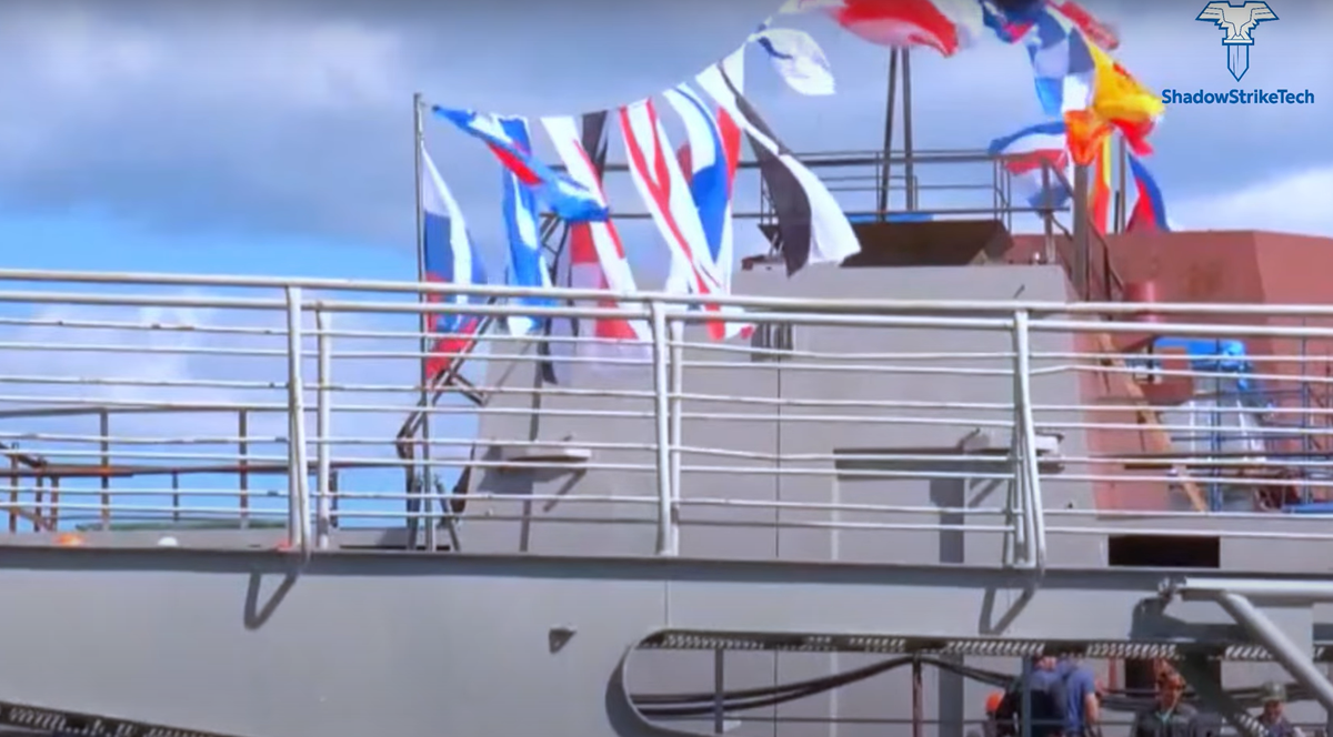 Theo Alexander Stepanov, tàu Admiral Amelko là một biện pháp đối trọng với các tàu khu trục lớp Arleigh Burke của Mỹ ở Thái Bình Dương, vốn được trang bị tên lửa hành trình Tomahawk. Ảnh: @ShadowStrike Tech.
