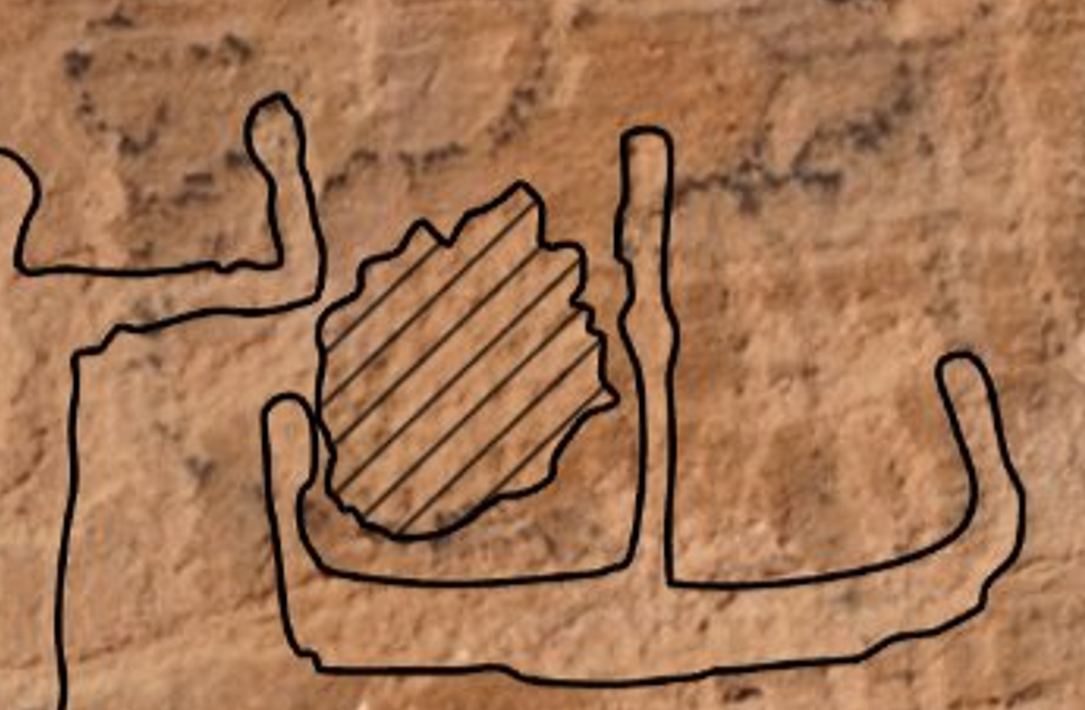 Trước đây, vùng nam Sinai có một số hình ảnh và chữ khắc cổ nhất mô tả sự kiểm soát quân sự và kinh tế của Ai Cập đối với các dân cư địa phương bị khuất phục. Ảnh: @Đại học Bonn.