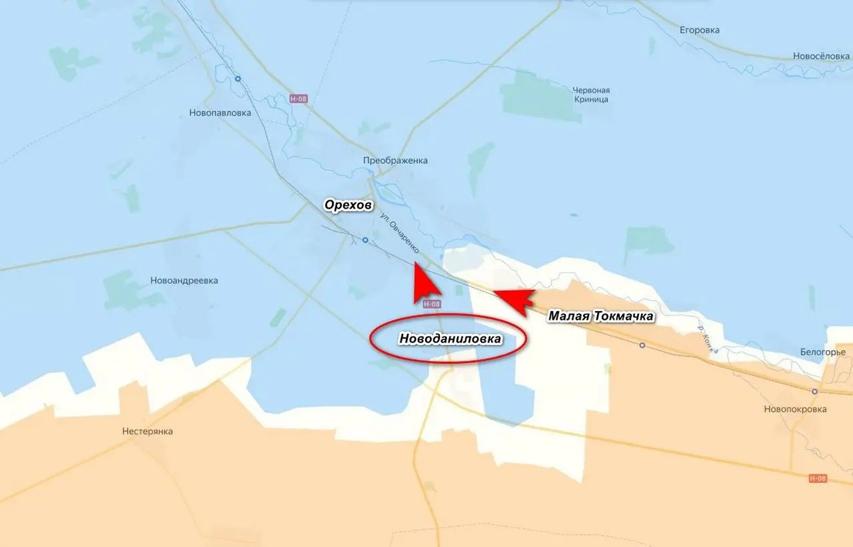 Sự kiện này mang tính bước ngoặt, bởi Novodanilovka chỉ cách Orekhovo hơn 1 km và hai khu dân cư gần như tiếp nối liền mạch nhau. Theo mô tả thực địa, đường Khrustalkova tại Novodanilovka nối thẳng vào Privokzalnaya ở Orekhovo, cho thấy việc kiểm soát khu vực này sẽ tạo ra lợi thế lớn cho Nga trong chiến dịch áp sát thị trấn.