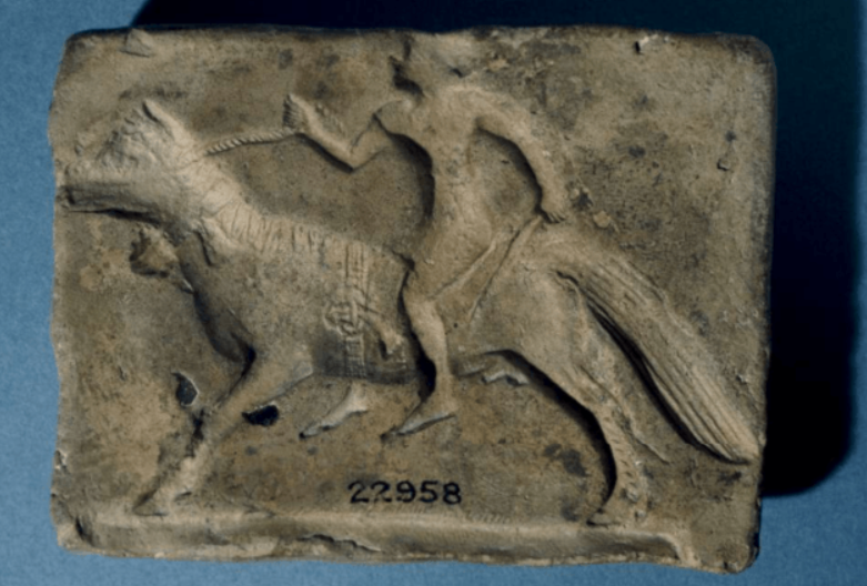 Người phụ nữ này thuộc về nền văn hóa Subeixi và người Subeixi thường sử dụng ngựa để chăn dắt đàn gia súc. Ảnh: @Patrick Wertmann.